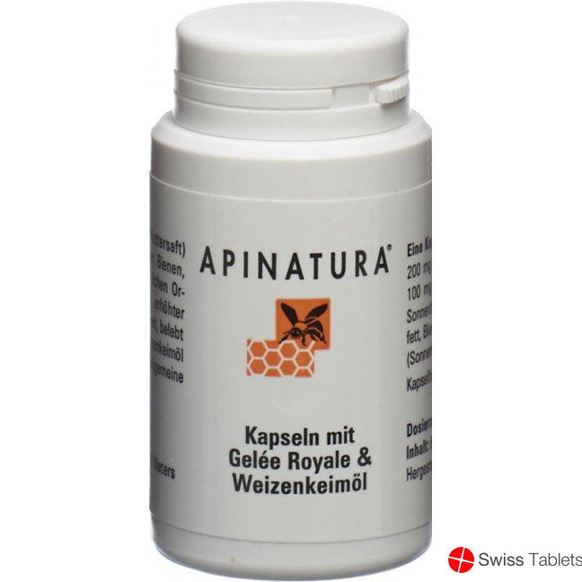 Apinatura Gelee Royale Weizenkeimöl Kapseln 60 Stück buy online