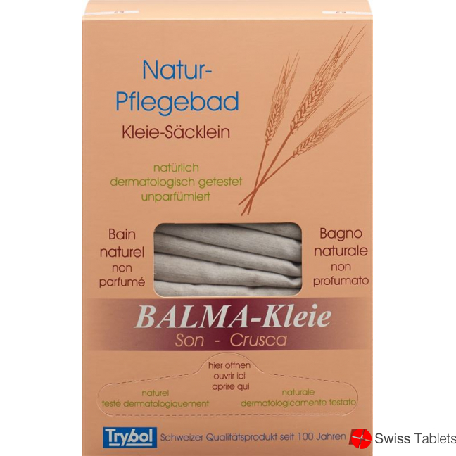 Balma Kleie Natur Pflegebad 18 Beutel 35g buy online