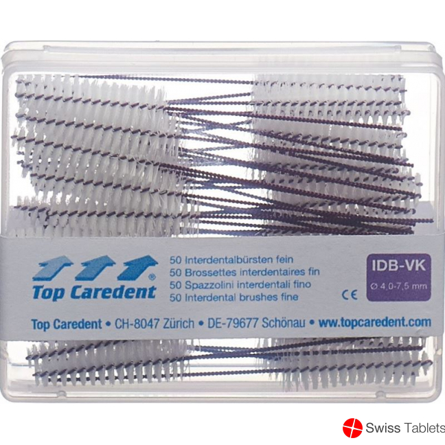 Top Caredent IDB-VK Interdentalbürsten Violet Konisch 50 Stück buy online