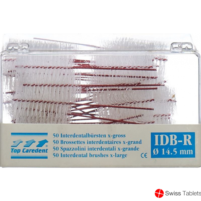 Top Caredent IDB-R Interdentalbürsten Rot 50 Stück buy online