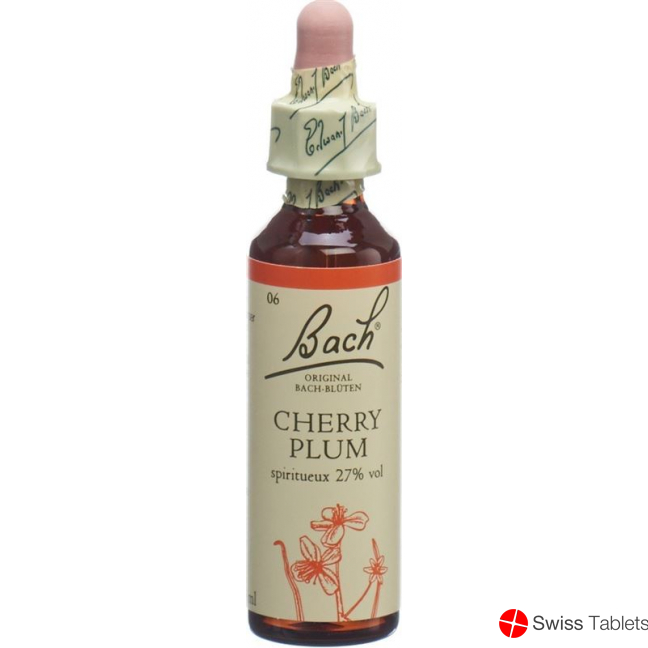Bachblüten Cherry Plum Nr. 6 Flüssig 20ml buy online
