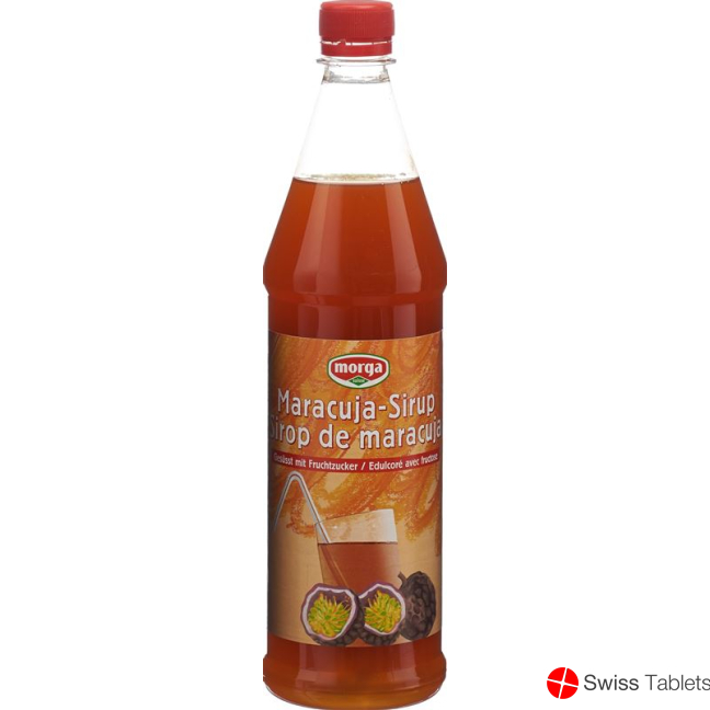 Morga Maracuja Sirup mit Fruchtzucker Petflasche 7.5dl buy online
