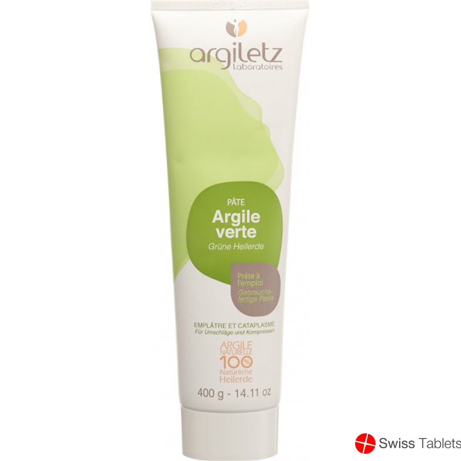 Argiletz Heilerde Grün Instant Paste Tube 400g buy online