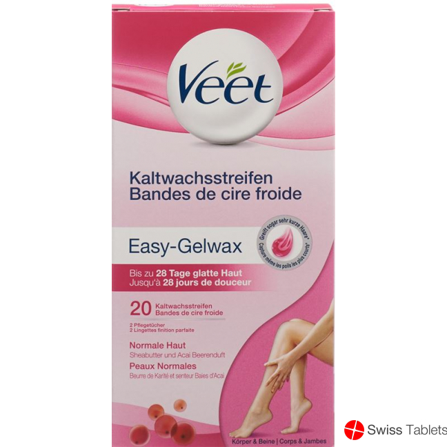 Veet Kaltwachsstreifen Beine/Körper Neu 10x 2 Stück buy online