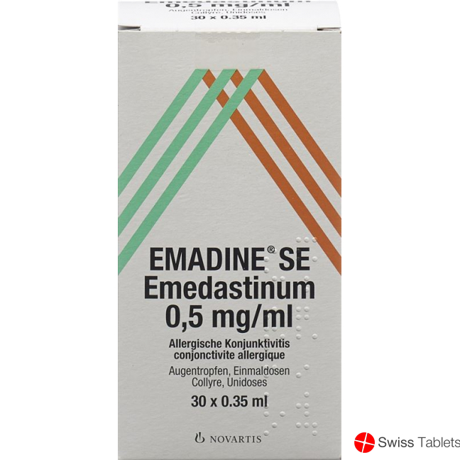 Emadine Se Augentropfen 30 Monodosen buy online