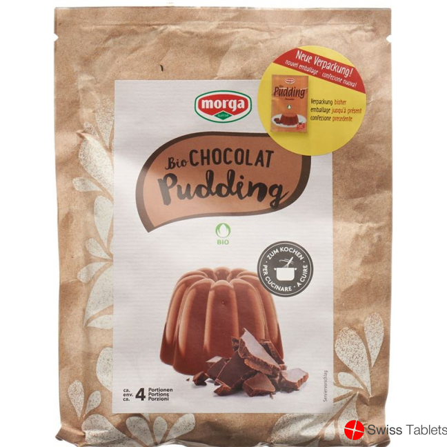 Morga Bio Pudding Chocolat Beutel 75g buy online