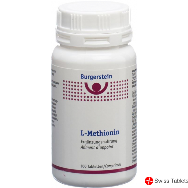 Burgerstein L-Methionin tablets 100 pieces buy online