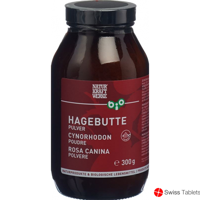 Naturkraftwerke Hagebutten Pulver Bio 300g buy online