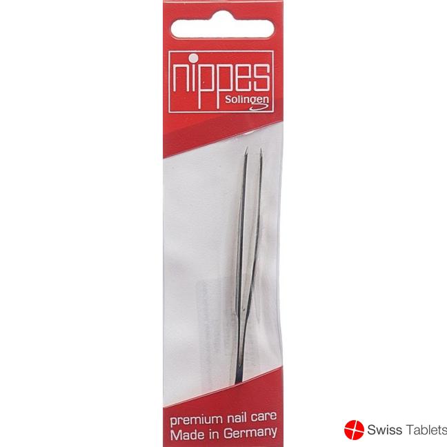 Nippes tweezers 8cm pointed nickel-plated buy online