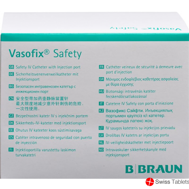 Vasofix Safety Pur 24g 0.7x19mm Gelb 50 Stück buy online