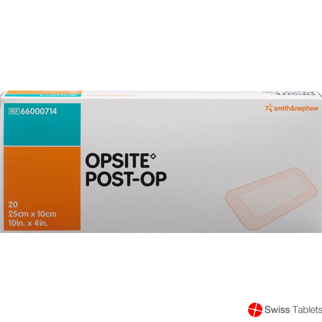 Opsite Post OP Folienverband 25x10cm Steril 20 Beutel buy online
