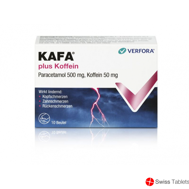 Kafa Plus Koffein Pulver Beutel 10 Stück buy online