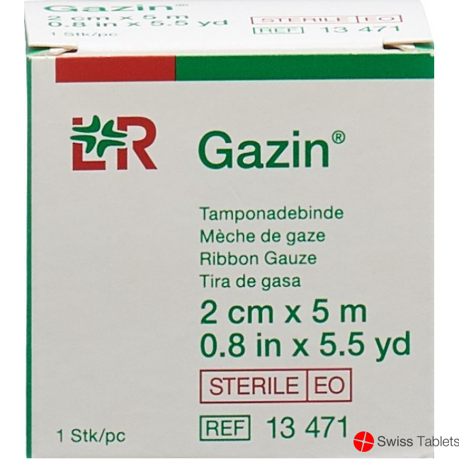 Gazin Tamponadebinde 2cmx5m Steril buy online