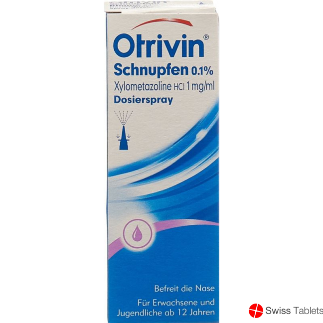 Otrivin Schnupfen Dosierspray 0.1% 10ml buy online