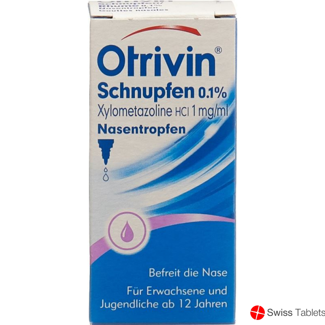 Otrivin Schnupfen Nasentropfen 0.1% 10ml buy online