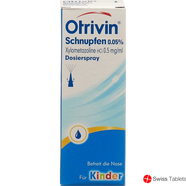 Otrivin Schnupfen Dosierspray 0.05% 10ml buy online