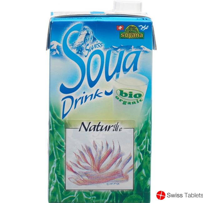 Soyana Swiss Sojadrink Natur Bio Tetra 1L buy online