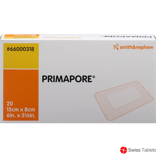 Primapore Wundverband 15cmx8cm Steril 20 Stück buy online