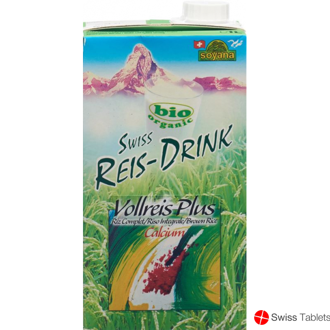Soyana Swiss Vollreis Drink Calzium Bio Tetra 1L buy online
