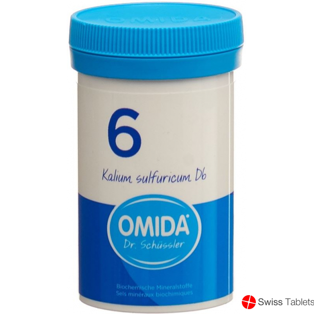 Omida Schüssler Nr. 6 Kalium Sulfuricum Tabletten D6 100g buy online