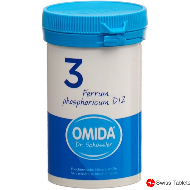Omida Schüssler Nr. 3 Ferrum Phosphoricum Tabletten D12 100g buy online