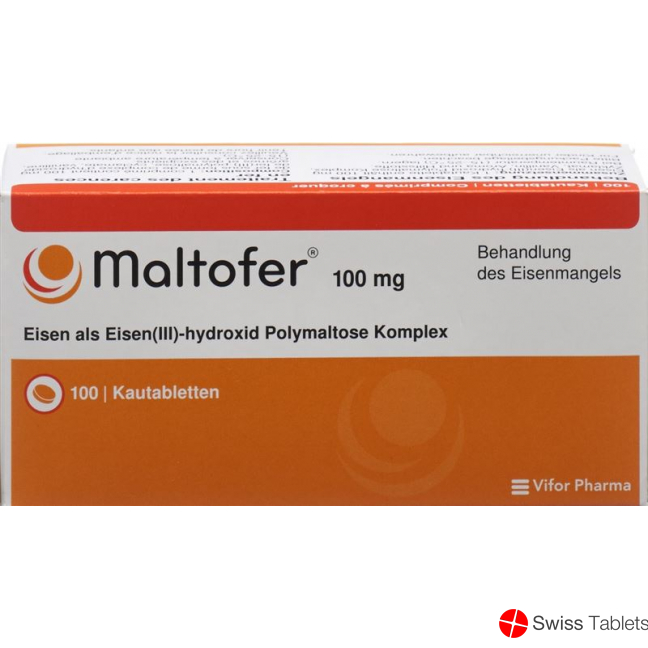 Maltofer Kautabletten 100mg 100 Stück buy online