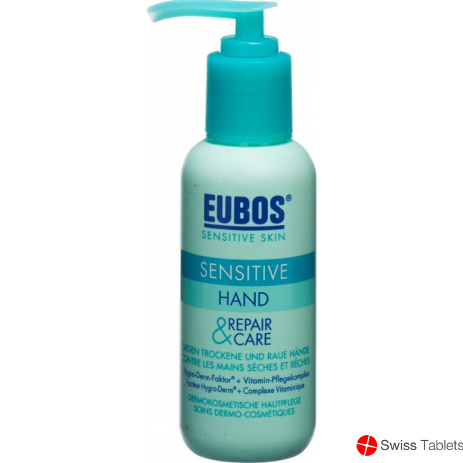 Eubos Sensitive Hand Repair & Care Dispenser 100ml buy online Eubos Sensitive Hand Repair & Care Dispenser 100ml buy online