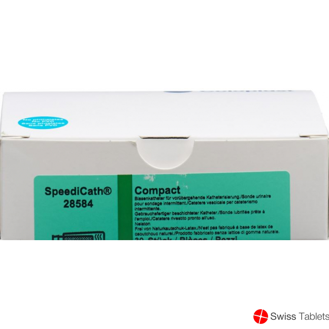 SpeediCath Compact Nelaton Frau Einmalkatheter Grün 4.7/14mm 7cm lang 30 Stück buy online