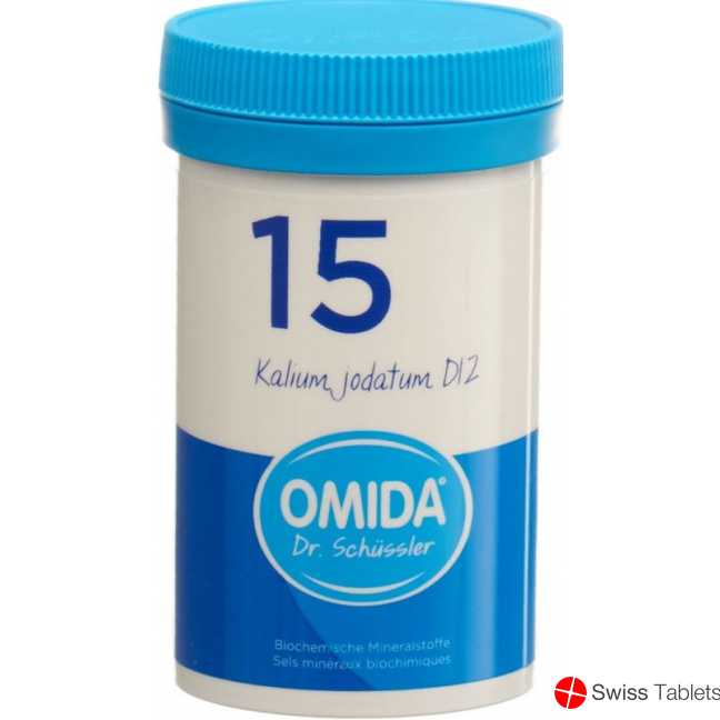 Omida Schüssler Nr. 15 Kalium Jodatum Tabletten D12 100g buy online Omida Schüssler Nr. 15 Kalium Jodatum Tabletten D12 100g buy online