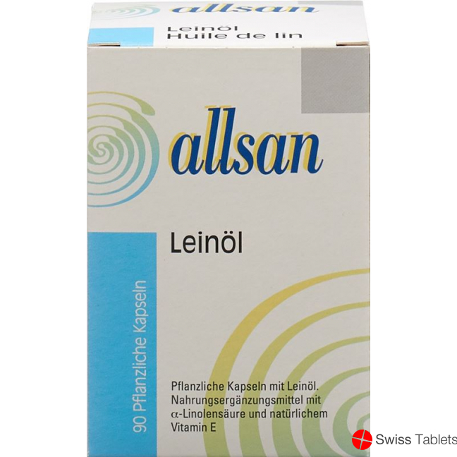 Allsan Leinöl 90 Kapseln buy online