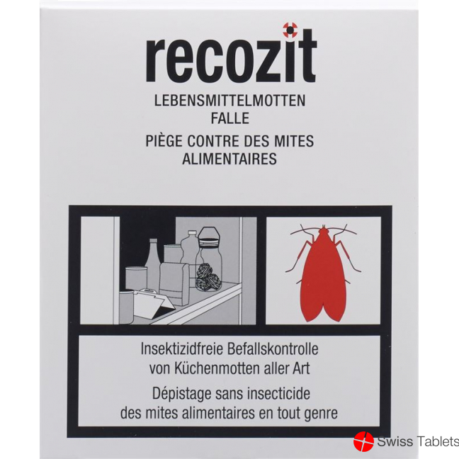 Recozit Lebensmittelmotten Falle 2 Stück buy online