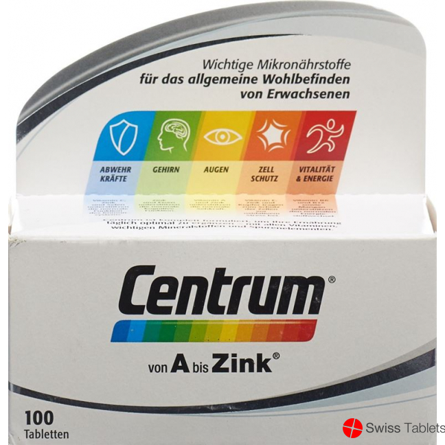 Centrum von A bis Zink 100 Tabletten buy online