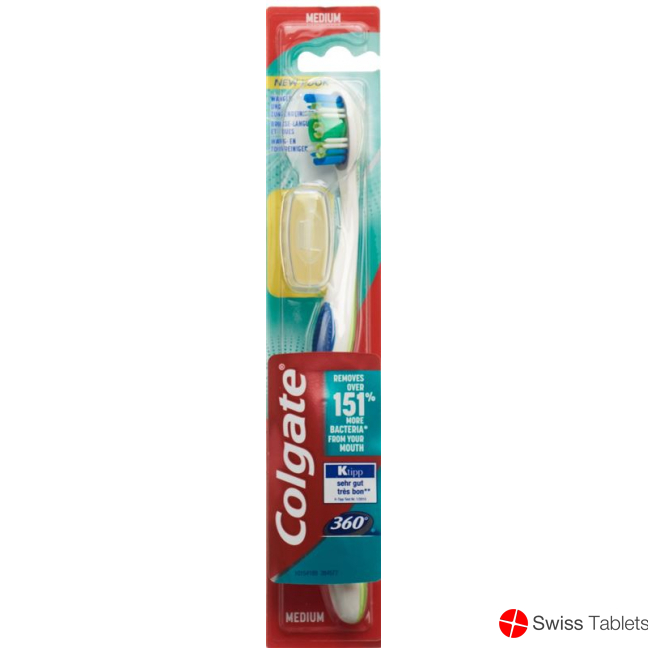 Colgate 360 Zahnbürste medium buy online