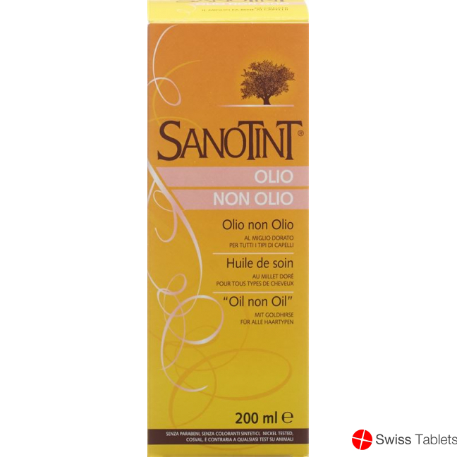 Sanotint Olio Non Olio Light restructuring Oil 200ml buy online