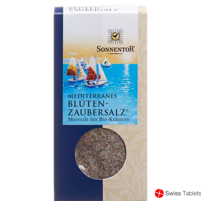 Sonnentor Mediterranes Blüten Zaubersalz 120g buy online