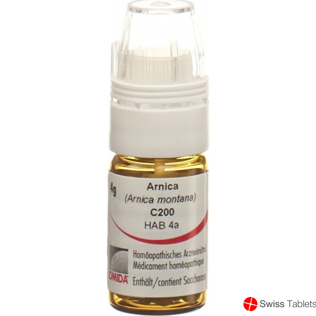 Omida Arnica Globuli C 200 M Dosierhilfe Glas 4g buy online