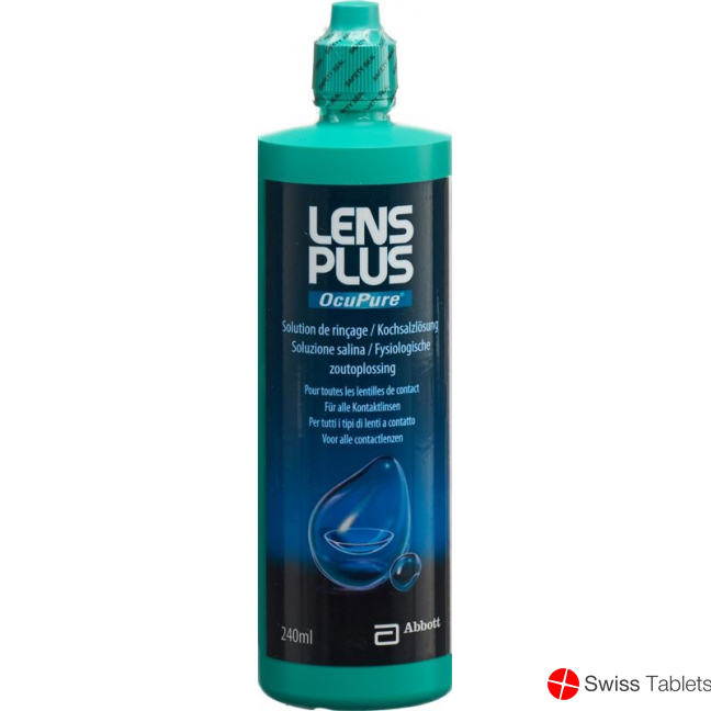 Lens Plus OcuPure Kochsalzlösung 240ml buy online