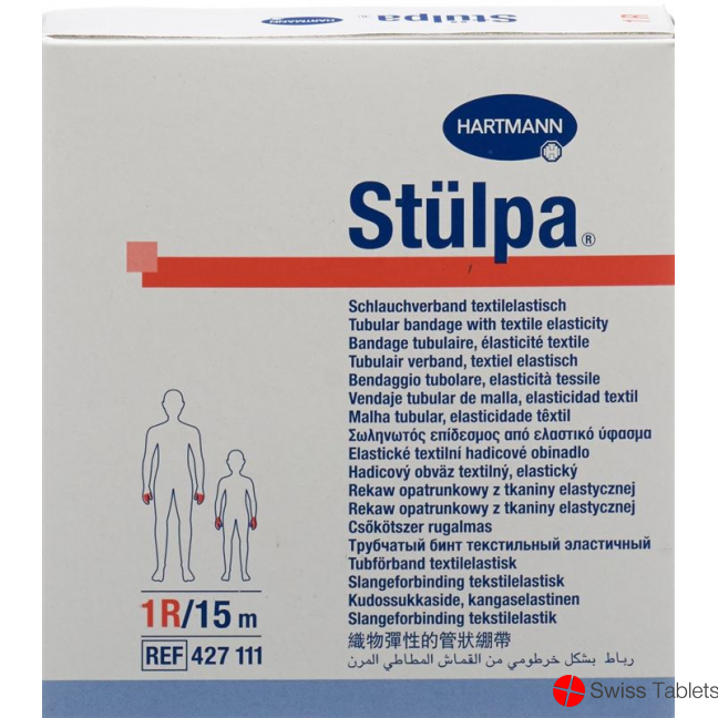 Stuelpa Schlauchverband Gr1r 2.5cmx15m Rolle buy online