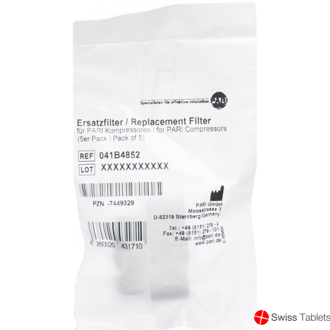 Pari Filtereinsatz Boy Typ 38.xx 85.xx Walkb 5 Stück buy online