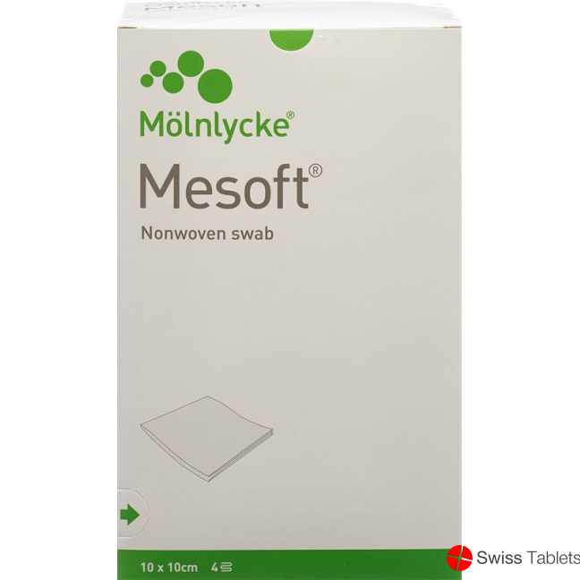 Mesoft Vlieskompressen 10x10cm Steril 75x 2 Stück buy online