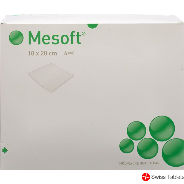 Mesoft Kompressen 10x20cm Steril 24x 5 Stück buy online