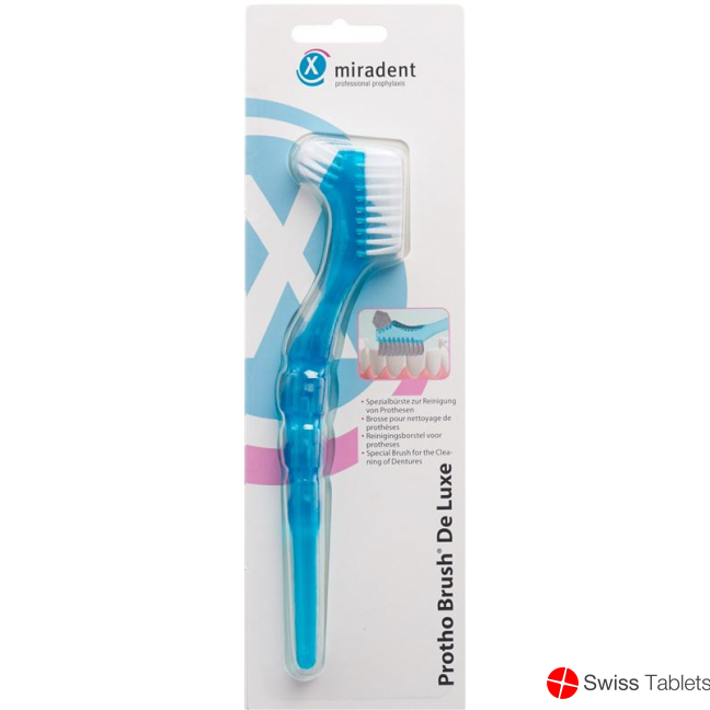 Miradent Protho Brush De Luxe Prothesenzahnbue Bla buy online