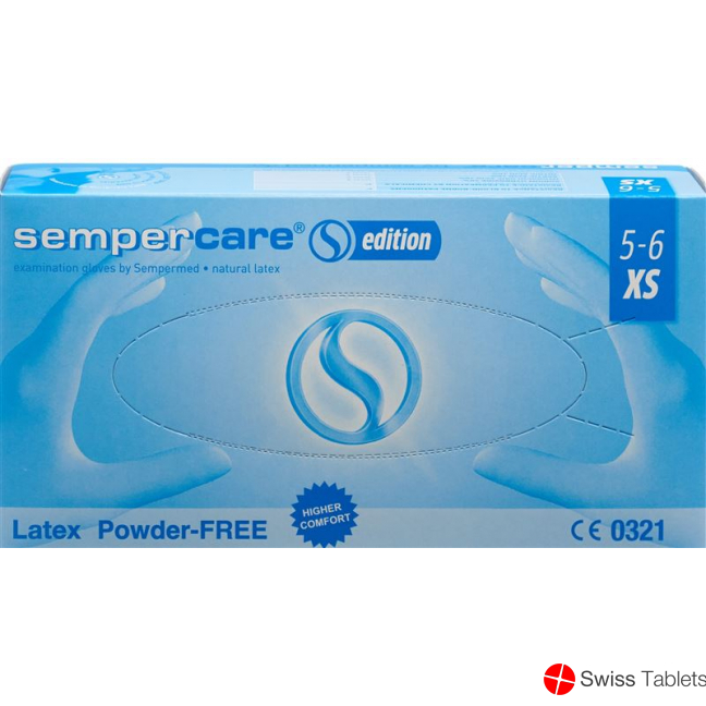 Sempercare Edit Handschuhe XS Latex Ungepudert 100 Stück buy online