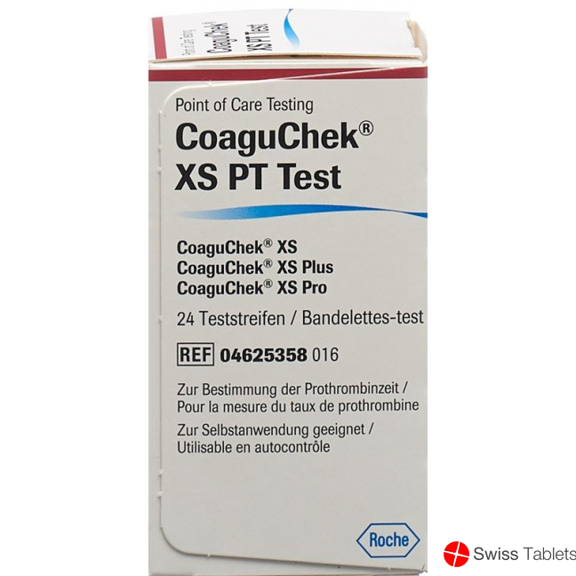 COAGUCHEK XS PT Teststreifen