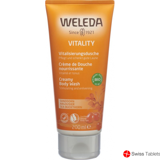 Weleda Sanddorn Cremedouche 200ml buy online