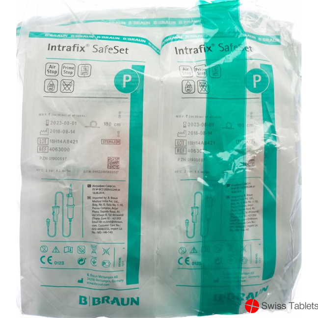 Intrafix Safeset P Inf Ger 180cm 10 Stück buy online