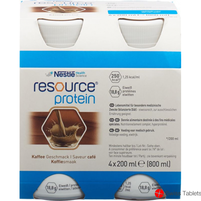 Resource Protein Kaffee 4x 200ml buy online