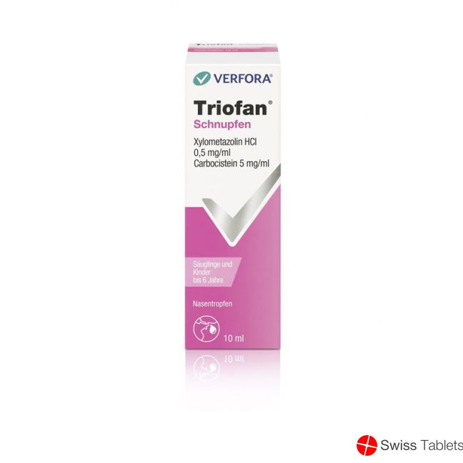 Triofan Schnupfen Nasentropfen Kleinkinder/Baby 10ml buy online