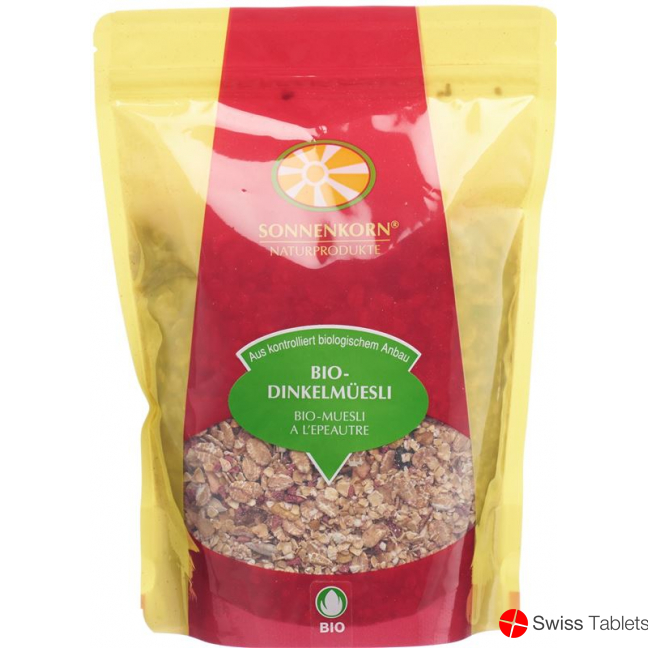 Sonnenkorn Dinkelmüesli Bio Knospe 360g buy online