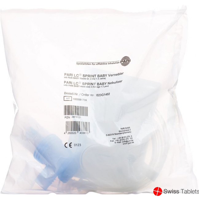Pari LC Sprint Vernebler mit Baby Düse und Maske buy online